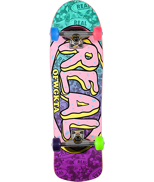 Real x Odd Future 8.93" Cruiser Complete Skateboard at Zumiez PDP